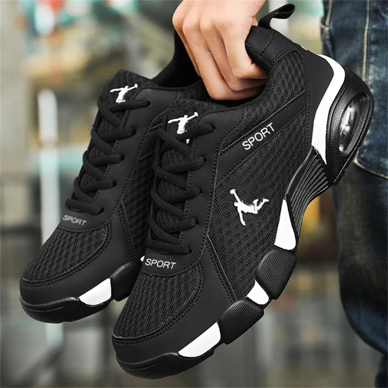 Men's Air Cushion Sport Sneakers | Lightweight Breathable Running Shoes