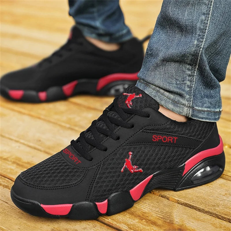 Men's Air Cushion Sport Sneakers | Lightweight Breathable Running Shoes